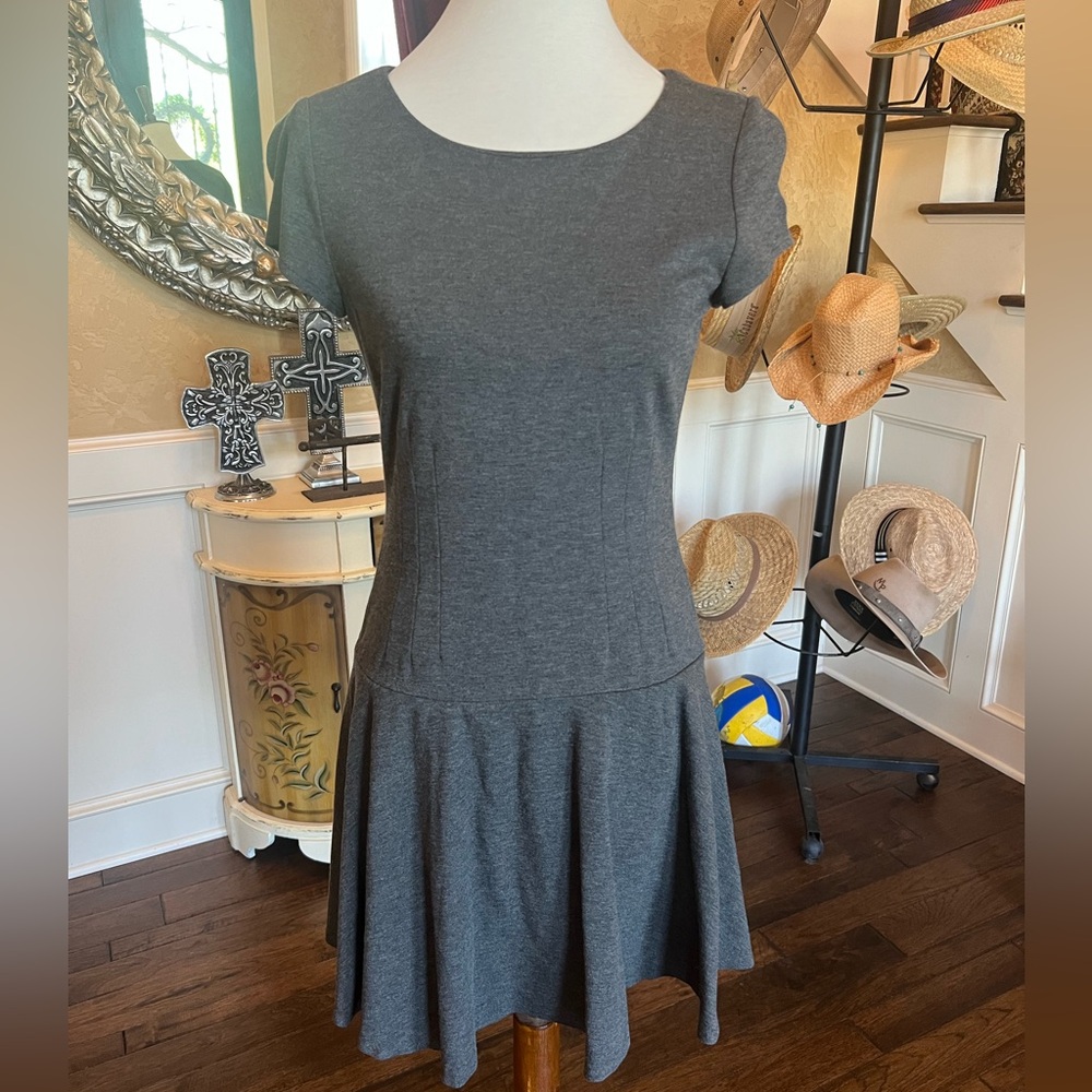 Diane Von Furstenberg size 8 gray dress